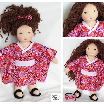 Poupée d'inspiration japonaise!!