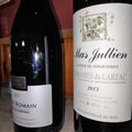 Maison Morey Coffinet : Saint Romain Sous le Château 2017, Mas Jullien : Autour de Jonquières 2013