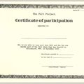 Certificate - English