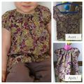 Petite blouse h Margaret Annie