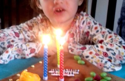 Louise - 3 ans - Joyeux anniversaire!