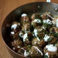 Les boulettes citronnées au bœuf et aux poireaux d’Ottolenghi