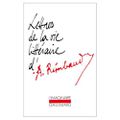 Lettres de la vie littéraire d'Arthur Rimbaud