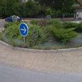 Rond-point à Bellerive-sur-Allier