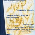 Samedi 07/12 : concert de Noël gratuit ! Ceremony of Carols (Britten) - Noëls traditionnels