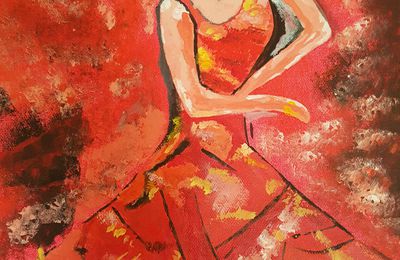 Danseuse de flamenco