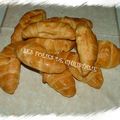 Croissants au jambon