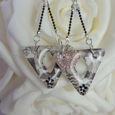 Inspiration en noir et blanc ... Tout en géométrie !