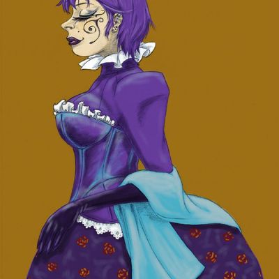 Emy corset... en couleur !