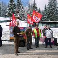 La CGT aux Rousses. Rencontre avec les saisonniers