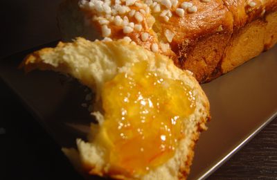 Brioche aux zestes de citron 