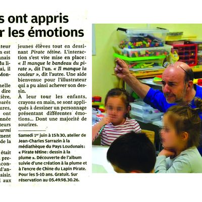 Au salon du livre de Loudun