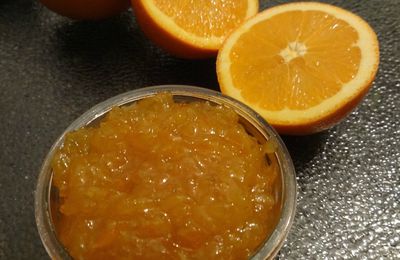  CONFITURE D’ORANGE (FAITE MAISON) / (HOMEMADE) ORANGE JAM / MERMELADA DE NARANJA (CASERA)