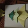 origami "arbre de noel" 