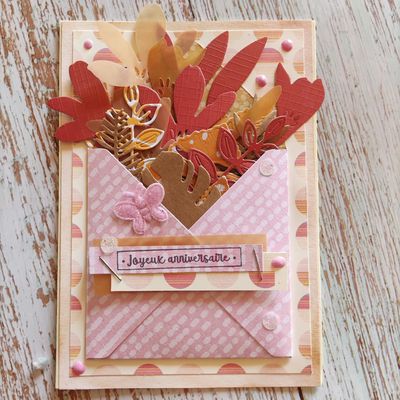 vous avez un message fleuri