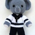 Tuto amigurumi - L'éléphant marin