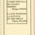 TERRES DE LA DIFFUCULTE MAXIMALES OU DU COLLAGE COMME... & LA NUIT....  Philippe Pissier & Thierry Tillier...