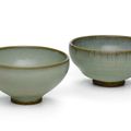 Two 'Jun' bubble bowls, Song Dynasty (960-1279)