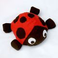 Doudou coccinelle