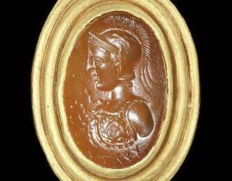 A Roman carnelian intaglio. Circa 1st Century A.D.