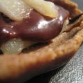 Tartelettes  poire chocolat...au spéculoos