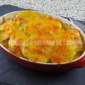 Gratin de pommes de terre à la cancoillotte à l'ail