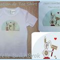 Des Tee shirts customisés et des porte-clés personnalisés