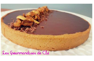 Tarte Chocolat au Lait Cacahuètes 