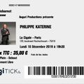 Katerine - Lundi 16 Décembre 2019 - Cigale (Paris)