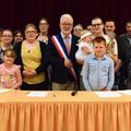 UN PARRAIN ET UNE MARRAINE LAÏQUES POUR LÉA MORELLE.