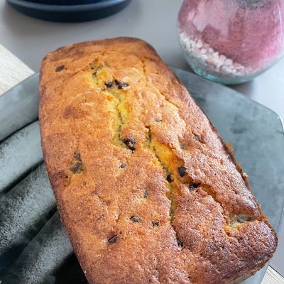 Cake banane chocolat 