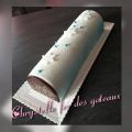 Bûche framboise- chocolat blanc