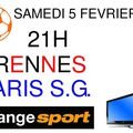 FOOTBALL : RENNES PARIS// ST GERMAIN