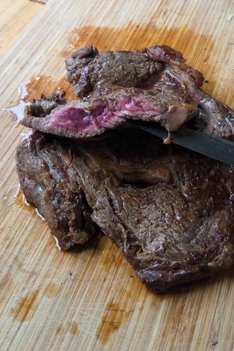 Steak-frites-salade :  @GregCookAndRoll - www.CookAndRoll.eu