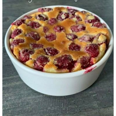 Cuajada aux framboises et au citron 