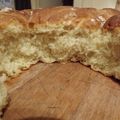 Brioche à la mie filante, la veille au soir