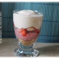 Verrine duo de fraises