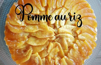 Mercredi c'est pâtisserie! La Pomme au Riz vue dans le Meilleur Pâtissier