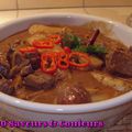 Curry Thaï Massaman au Boeuf (quand la Thaïlande rencontre l'Inde!)