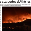 Incendie en Grèce
