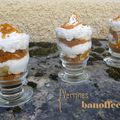 Verrines façon banoffee