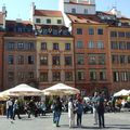 La vieille ville de Varsovie 