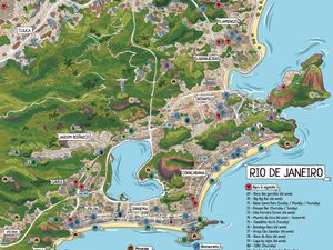 Carte de Rio de Janeiro