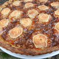 tarte aux échalotes et au chèvre