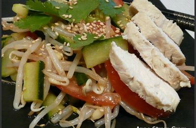 Salade chinoise au poulet