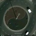 Rond-point à Caminos (Espagne)