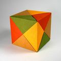 Origami - le cube en 3D 