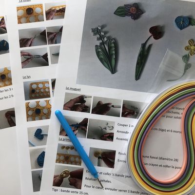 Atelier d'initiation à la technique du quilling