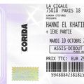 Hanni El Khatib - Mardi 10 Octobre 2017 - La Cigale (Paris)