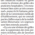 Grève des médecins